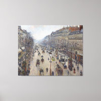 Camille Pissarro Boulevard Montmartre Morclou