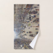 Camille Pissarro - Boulevard Montmartre, ochtend Bad Handdoek (Handdoek)