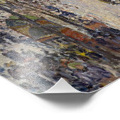 Camille Pissarro - Boulevard Montmartre, ochtend Foto Afdruk (Hoek)