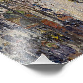 Camille Pissarro - Boulevard Montmartre, ochtend Foto Afdruk (Hoek)