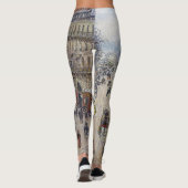 Camille Pissarro - Boulevard Montmartre, ochtend Leggings (Achterkant)