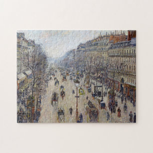 Camille Pissarro - Boulevard Montmartre, ochtend Legpuzzel