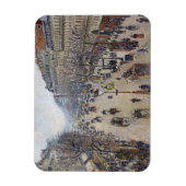 Camille Pissarro - Boulevard Montmartre, ochtend Magneet (Verticaal)