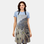 Camille Pissarro - Boulevard Montmartre, ochtend Schort (Gedragen)