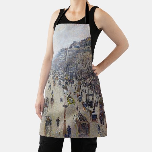 Camille Pissarro - Boulevard Montmartre, ochtend Schort (Insitu)