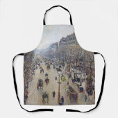 Camille Pissarro - Boulevard Montmartre, ochtend Schort (Voorkant)