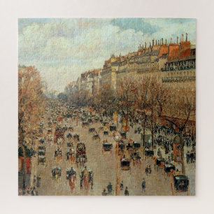 Camille Pissarro Boulevard Montmartre Painting Legpuzzel