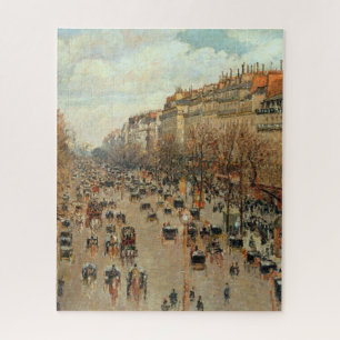 Camille Pissarro Boulevard Montmartre Painting Legpuzzel