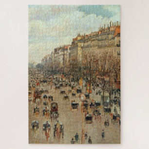 Camille Pissarro Boulevard Montmartre Painting Legpuzzel