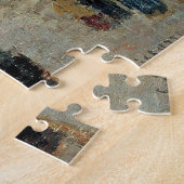 Camille Pissarro Boulevard Montmartre Painting Legpuzzel (Zijkant)