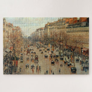 Camille Pissarro Boulevard Montmartre Painting Legpuzzel