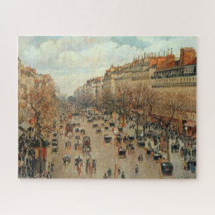 Camille Pissarro Boulevard Montmartre Painting Legpuzzel