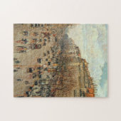 Camille Pissarro Boulevard Montmartre Painting Legpuzzel (Horizontaal)