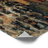 Camille Pissarro Boulevard Montmartre Painting Poster (Hoek)