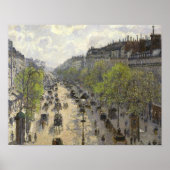 Camille Pissarro - Boulevard Montmartre, Spring Poster (Voorkant)