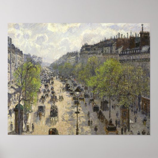 Camille Pissarro - Boulevard Montmartre, Spring Poster (Voorkant)