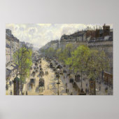 Camille Pissarro - Boulevard Montmartre, Spring Poster (Voorkant)