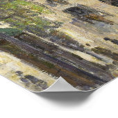 Camille Pissarro - Boulevard Montmartre, Spring Poster (Hoek)