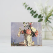 Camille Pissarro- Bouquet of Flowers Briefkaart (Staand voorkant)