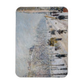 Camille Pissarro - Buiten Boulevards, sneeuweffect Magneet (Verticaal)