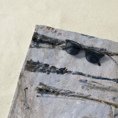 Camille Pissarro - Buiten Boulevards, sneeuweffect Strandlaken (In situ)