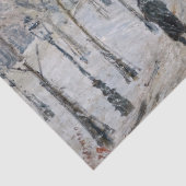 Camille Pissarro - Buiten Boulevards, sneeuweffect Tissuepapier (Detail)