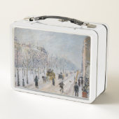 Camille Pissarro - Buitenste Boulevards, Sneeuw Ef (Achterkant)