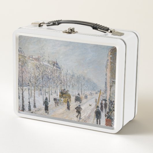 Camille Pissarro - Buitenste Boulevards, Sneeuw Ef (Voorkant)