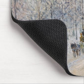 Camille Pissarro - Buitenste Boulevards, Sneeuweff Muismat (Hoek)