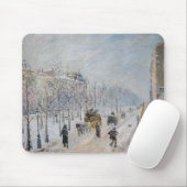 Camille Pissarro - Buitenste Boulevards, Sneeuweff Muismat (Met muis)