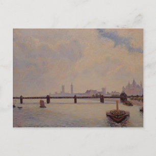 Camille Pissarro- Charing Cross Bridge, Londen Briefkaart