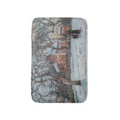 Camille Pissarro - Chataigniers a Louvecienne Badmat (Voorkant Verticaal)