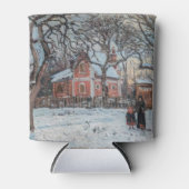 Camille Pissarro - Chataigniers a Louvecienne Blikjeskoeler (Voorkant)