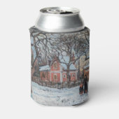 Camille Pissarro - Chataigniers a Louvecienne Blikjeskoeler (Blikje Achterkant)