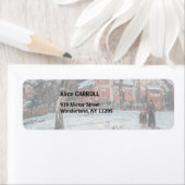 Camille Pissarro - Chataigniers a Louvecienne Etiket (Insitu)