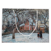 Camille Pissarro - Chataigniers a Louvecienne Groot Cadeauzakje (Achterkant)