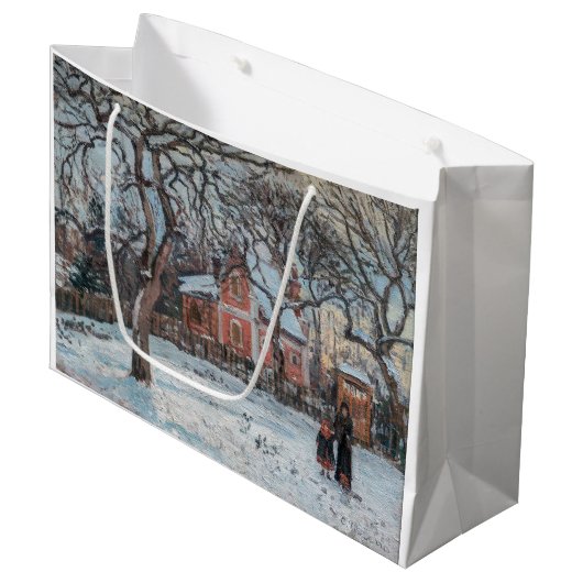 Camille Pissarro - Chataigniers a Louvecienne Groot Cadeauzakje (Voorkant Gekanteld)