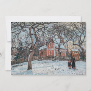 Camille Pissarro - Chataigniers a Louvecienne Kaart