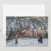 Camille Pissarro - Chataigniers a Louvecienne Kaart (Voorkant / Achterkant)