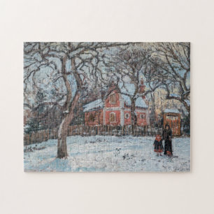 Camille Pissarro - Chataigniers a Louvecienne Legpuzzel