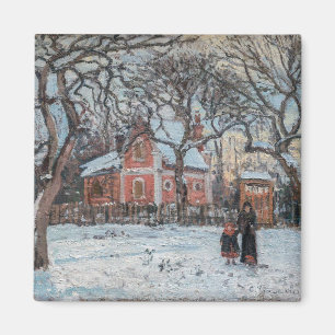 Camille Pissarro - Chataigniers a Louvecienne Magneet