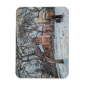 Camille Pissarro - Chataigniers a Louvecienne Magneet (Verticaal)