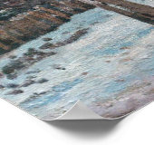 Camille Pissarro - Chataigniers a Louvecienne Poster (Hoek)