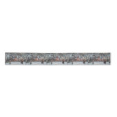 Camille Pissarro - Chataigniers a Louvecienne Satijnen Lint (Voorkant)