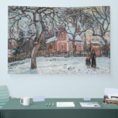 Camille Pissarro - Chataigniers a Louvecienne Spandoek (Beurs)