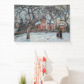 Camille Pissarro - Chataigniers a Louvecienne Spandoek (Insitu)