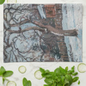 Camille Pissarro - Chataigniers a Louvecienne Theedoek (Gevouwen)