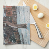 Camille Pissarro - Chataigniers a Louvecienne Theedoek (Quarter Fold)