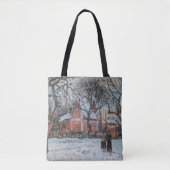 Camille Pissarro - Chataigniers a Louvecienne Tote Bag (Voorkant)