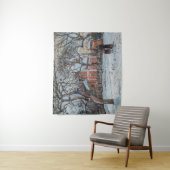 Camille Pissarro - Chataigniers a Louvecienne Wandkleed (In situ)